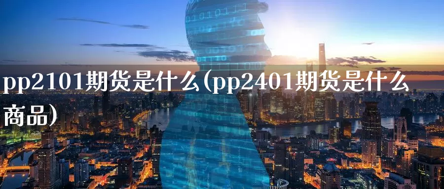 pp2101期货是什么(pp2401期货是什么商品)