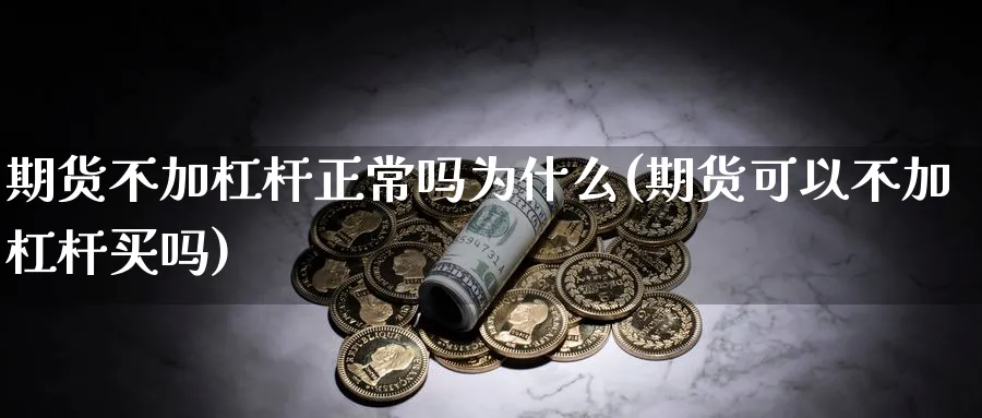 期货不加杠杆正常吗为什么(期货可以不加杠杆买吗)