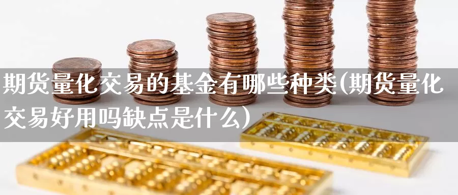 期货量化交易的基金有哪些种类(期货量化交易好用吗缺点是什么)