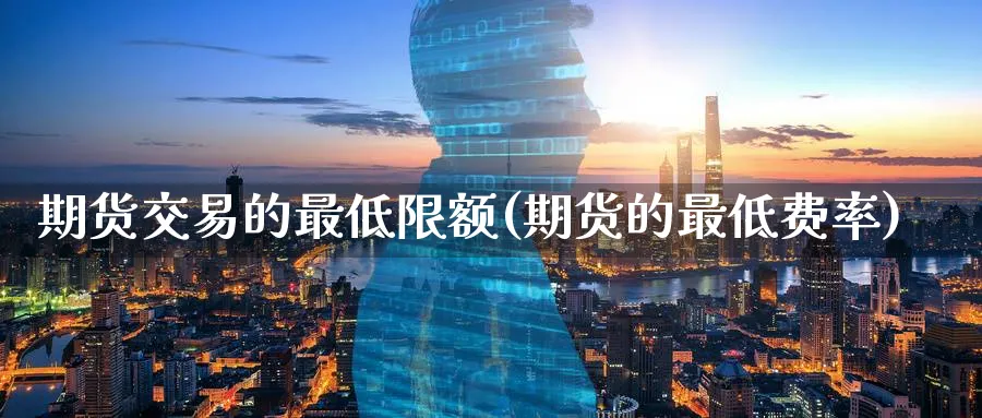 期货交易的最低限额(期货的最低费率) (https://www.haizilaw.com/) 纳指期货 第1张