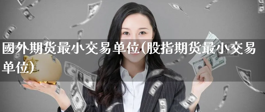 國外期货最小交易单位(股指期货最小交易单位) (https://www.haizilaw.com/) 恒指期货 第1张