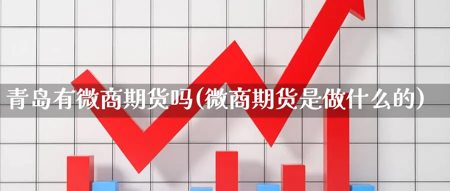 青岛有微商期货吗(微商期货是做什么的) (https://www.haizilaw.com/) 化工期货 第1张
