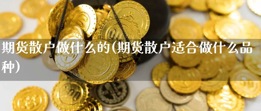 期货散户做什么的(期货散户适合做什么品种) (https://www.haizilaw.com/) 德指期货 第1张