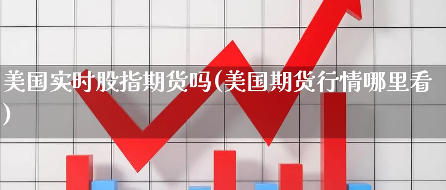 美国实时股指期货吗(美国期货行情哪里看) (https://www.haizilaw.com/) 原油期货直播间 第1张