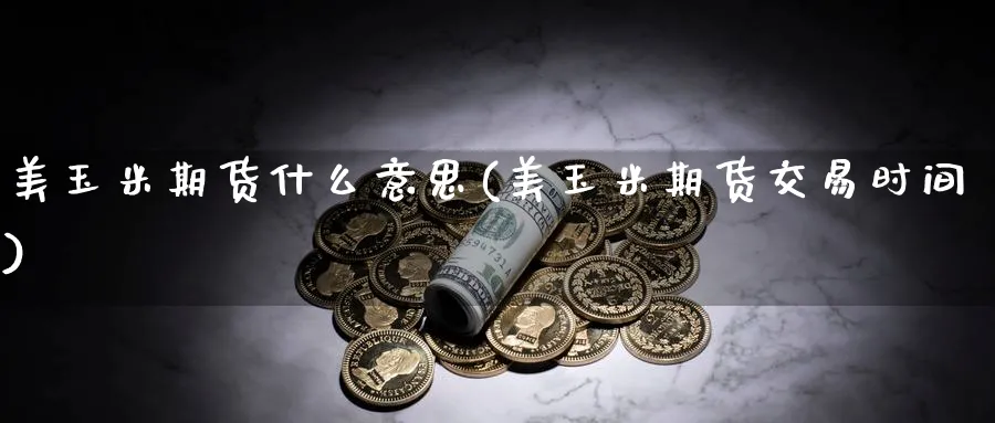 美玉米期货什么意思(美玉米期货交易时间) (https://www.haizilaw.com/) 原油期货直播间 第1张