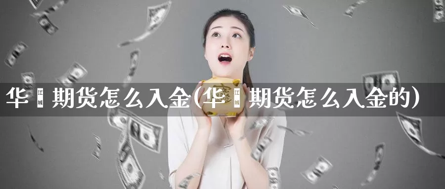 华鑫期货怎么入金(华鑫期货怎么入金的)