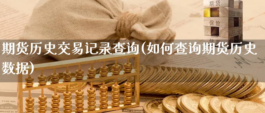 期货历史交易记录查询(如何查询期货历史数据) (https://www.haizilaw.com/) 德指期货 第1张