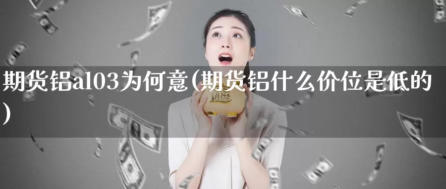 期货铝al03为何意(期货铝什么价位是低的)