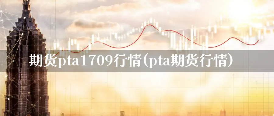 期货pta1709行情(pta期货行情) (https://www.haizilaw.com/) 农产品期货 第1张