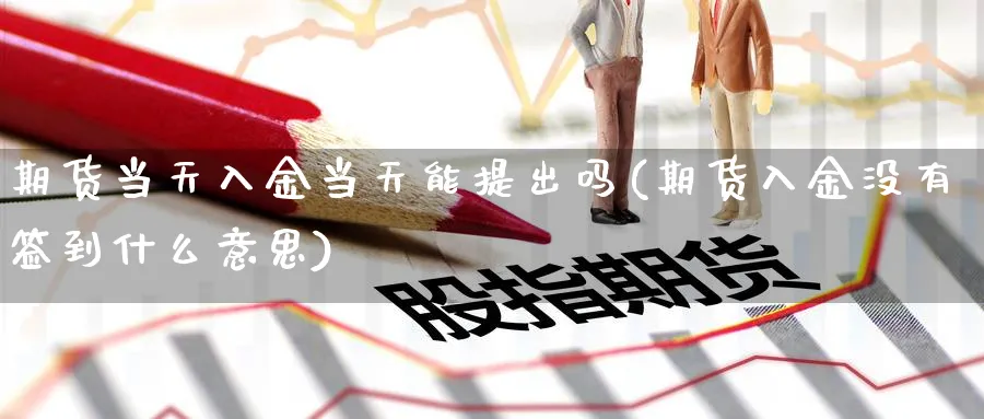 期货当天入金当天能提出吗(期货入金没有签到什么意思) (https://www.haizilaw.com/) 农产品期货 第1张