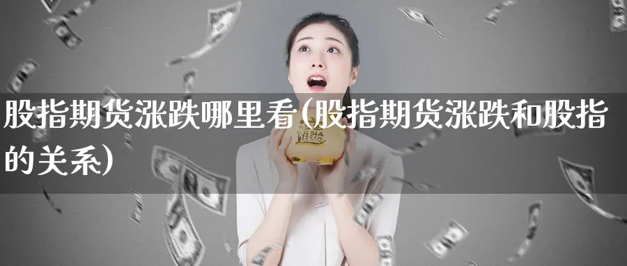 股指期货涨跌哪里看(股指期货涨跌和股指的关系) (https://www.haizilaw.com/) 化工期货 第1张